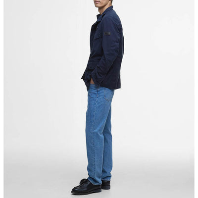 Barbour International Cotton Casual Duke Jacket Navy