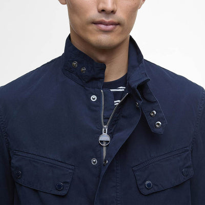 Barbour International Cotton Casual Duke Jacket Navy
