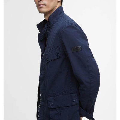 Barbour International Cotton Casual Duke Jacket Navy