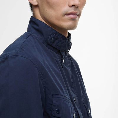 Barbour International Cotton Casual Duke Jacket Navy