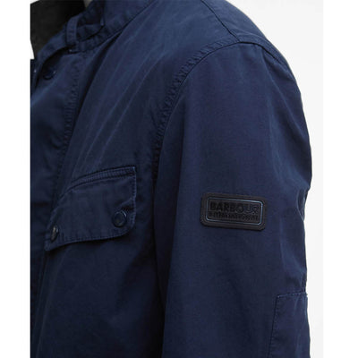 Barbour International Cotton Casual Duke Jacket Navy