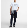 Barbour International Colman Steve McQueen Graphic T-Shirt Whisper White
