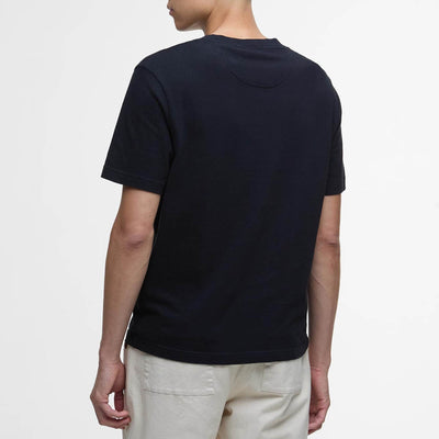 Barbour International Coster Steve McQueen Graphic T-Shirt Classic Black