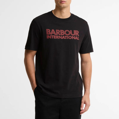 Barbour International Essential Graphic T-Shirt Black