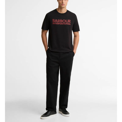 Barbour International Essential Graphic T-Shirt Black