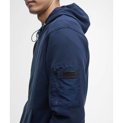 Barbour International Ewan Hoodie Navy