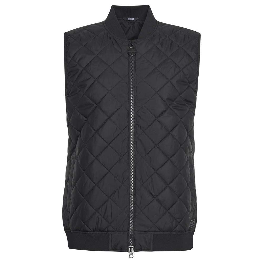 Barbour International Harfell Puffa Gilet Black