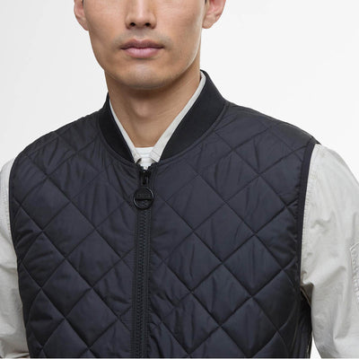 Barbour International Harfell Puffa Gilet Black