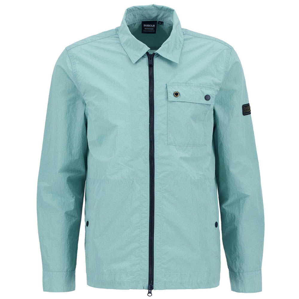 Barbour International Inline Overshirt Granite Green