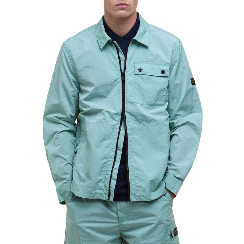 Barbour International Inline Overshirt Granite Green