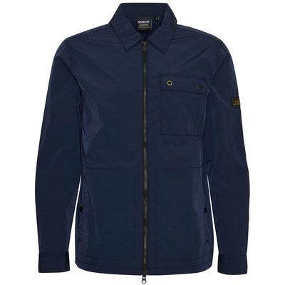 Barbour International Inline Overshirt Sapphire Navy