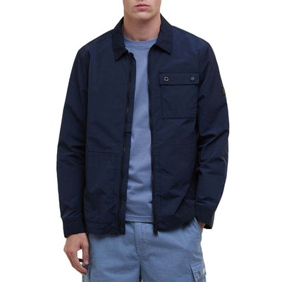 Barbour International Inline Overshirt Sapphire Navy
