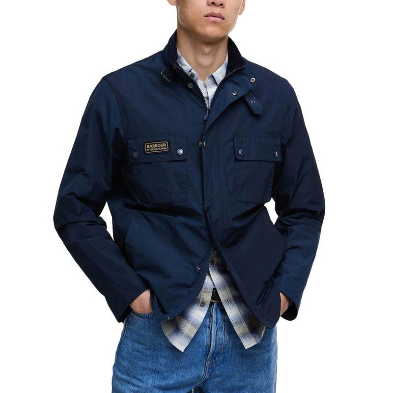 Barbour International Merton Shell Showerproof Jacket Navy