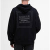 Barbour International Micro Block Graphic Hoodie Black