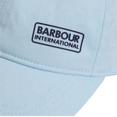 Barbour International Norton Drill Baseball Cap Ice Water