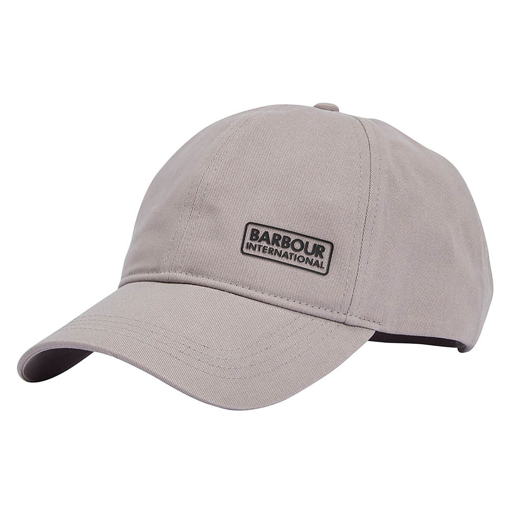 Barbour International Norton Drill Baseball Cap Pale Slate