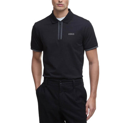 Barbour International Ollie Twin-Tipped Polo Shirt Black