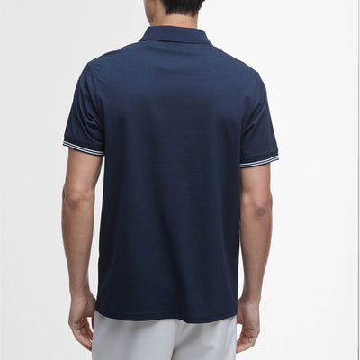 Barbour International Ollie Twin-Tipped Polo Shirt Navy