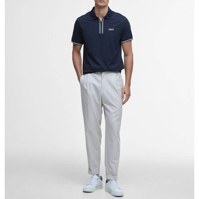 Barbour International Ollie Twin-Tipped Polo Shirt Navy