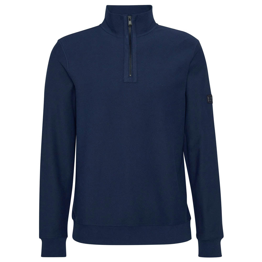 Barbour International Samuel Funnel Neck Navy