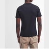 Barbour International Small Logo T-Shirt Black and Pewter