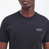 Barbour International Small Logo T-Shirt Black and Pewter
