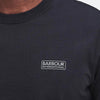 Barbour International Small Logo T-Shirt Black and Pewter