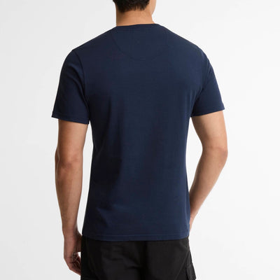 Barbour International Small Logo T-Shirt Navy Blazer