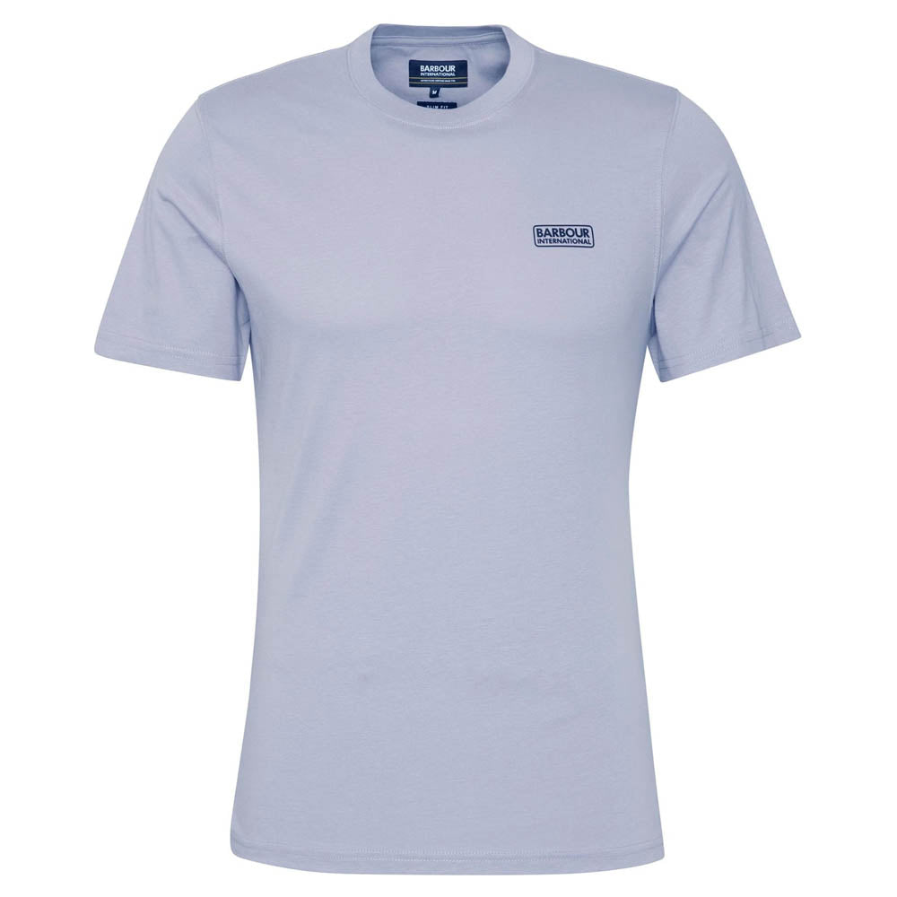 Barbour International Small Logo T-Shirt Pale Slate