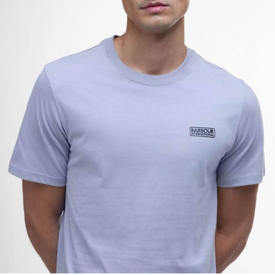 Barbour International Small Logo T-Shirt Pale Slate