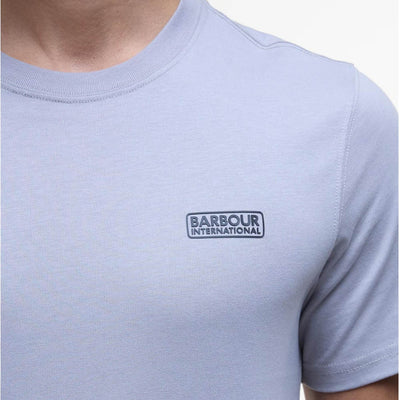Barbour International Small Logo T-Shirt Pale Slate