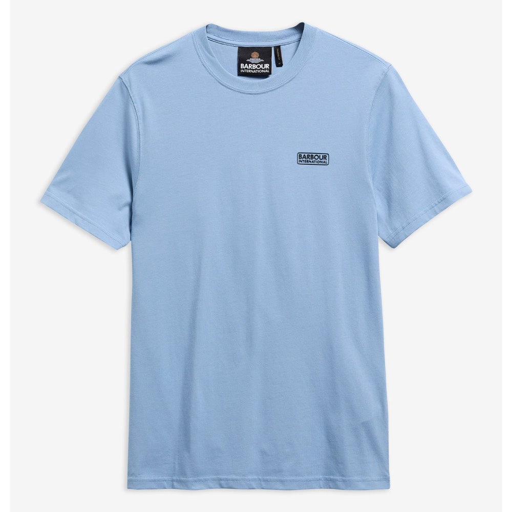 Barbour International Small Logo T-Shirt Powder Blue