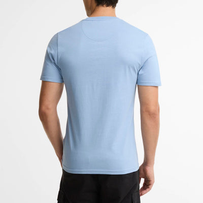 Barbour International Small Logo T-Shirt Powder Blue