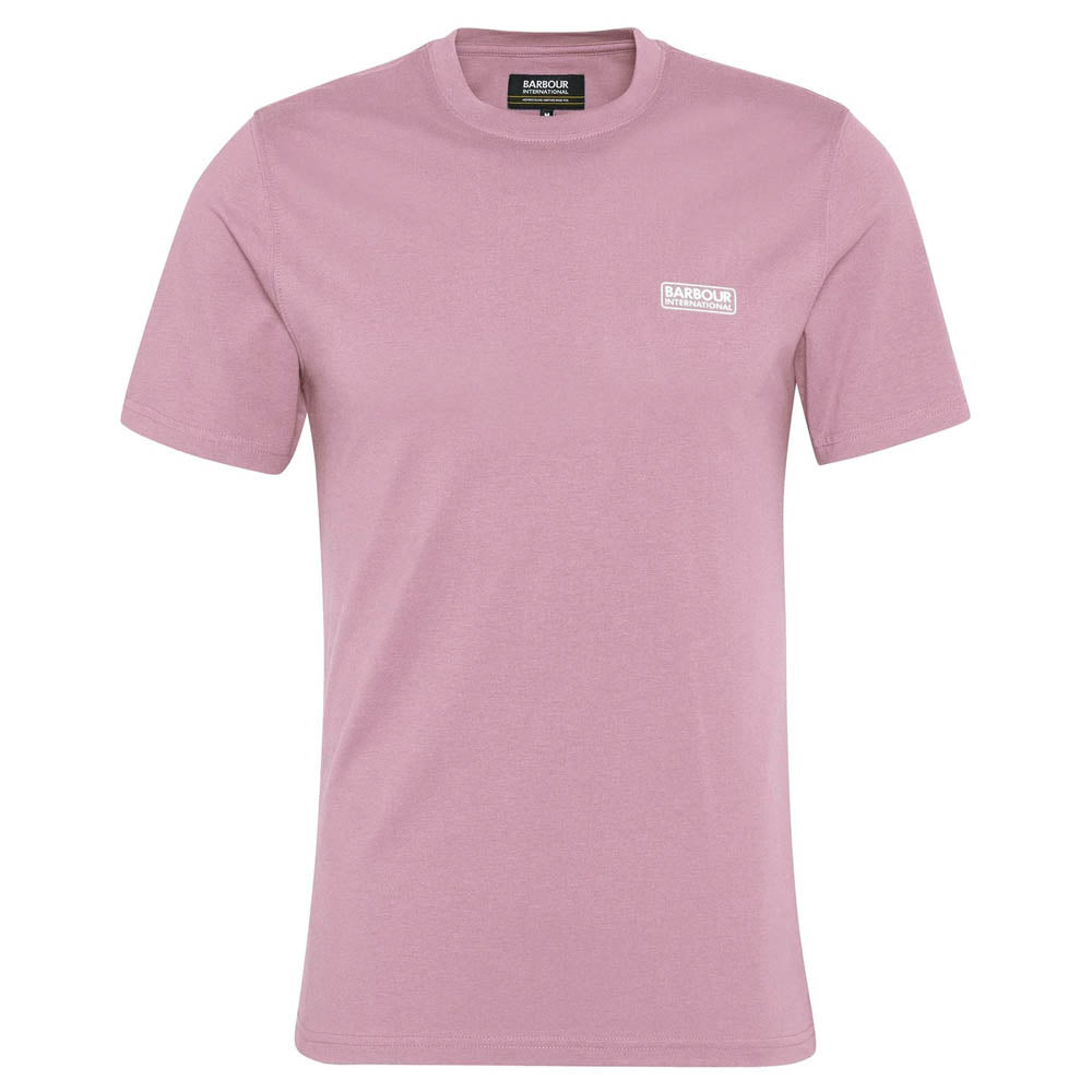 Barbour International Small Logo T-Shirt Vintage Pink