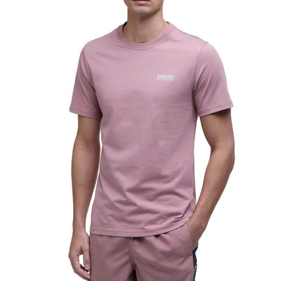 Barbour International Small Logo T-Shirt Vintage Pink