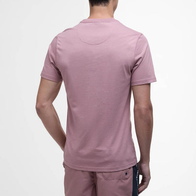 Barbour International Small Logo T-Shirt Vintage Pink