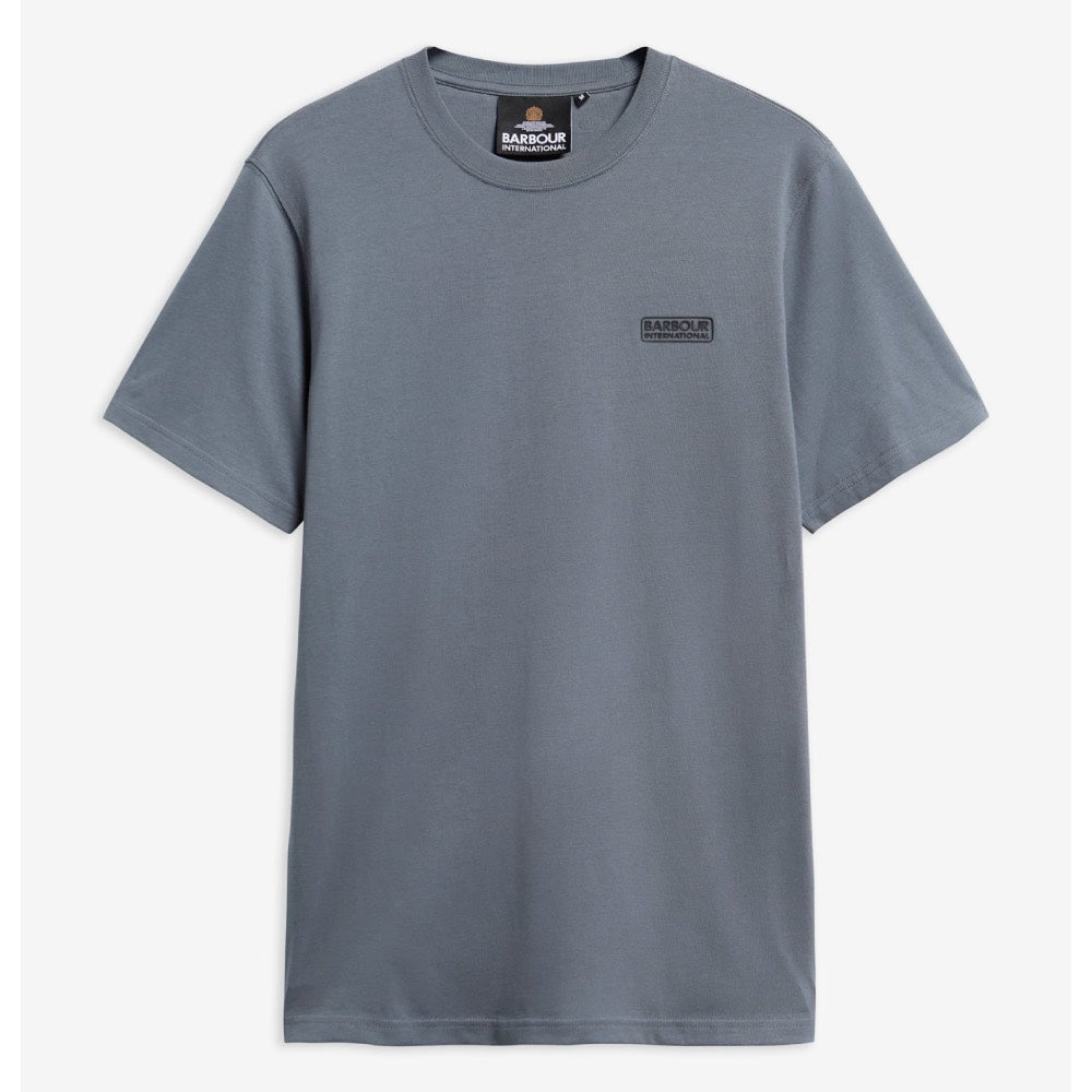 Barbour International Small Logo T-Shirt Washed Charcoal