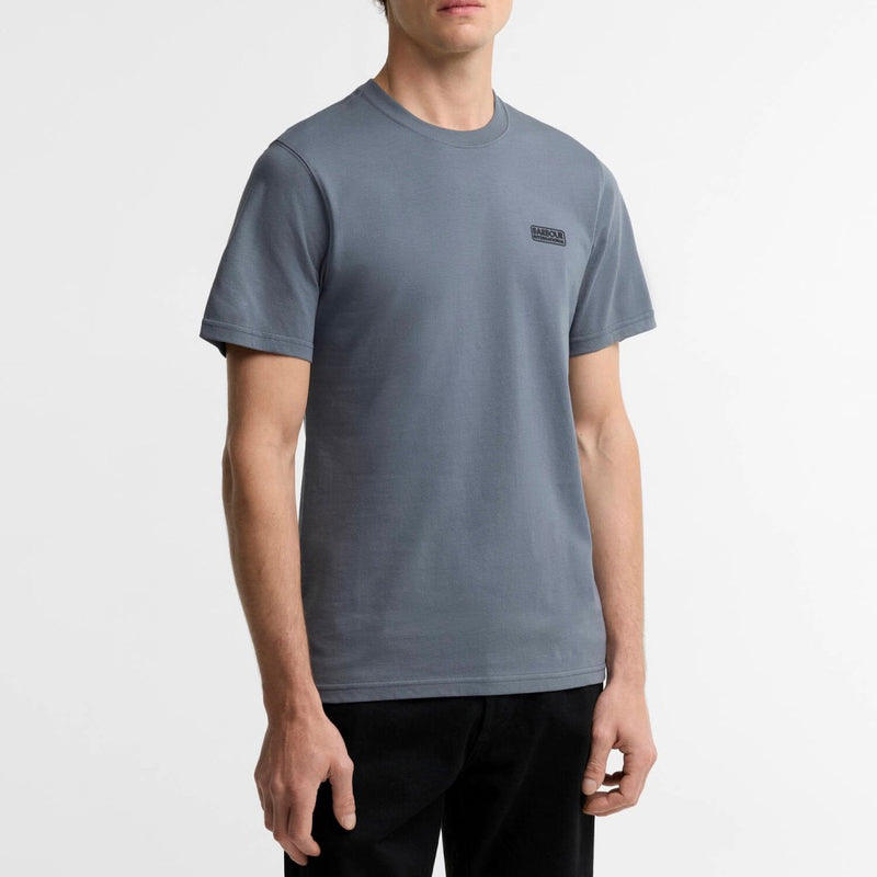 Barbour International Small Logo T-Shirt Washed Charcoal