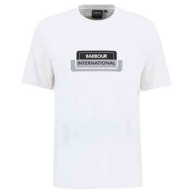 Barbour International Optic T-Shirt Black White