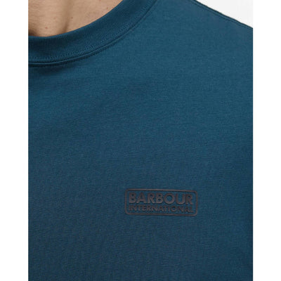 Barbour International Small Logo T-Shirt Shaded Emerald