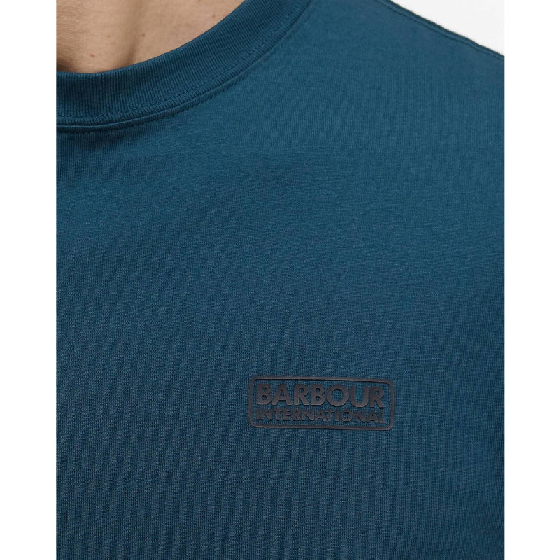 Barbour International Small Logo T-Shirt Shaded Emerald