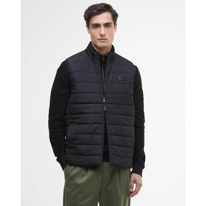 Barbour International Aldon Quilted Gilet Black