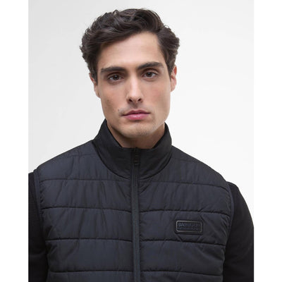 Barbour International Aldon Quilted Gilet Black