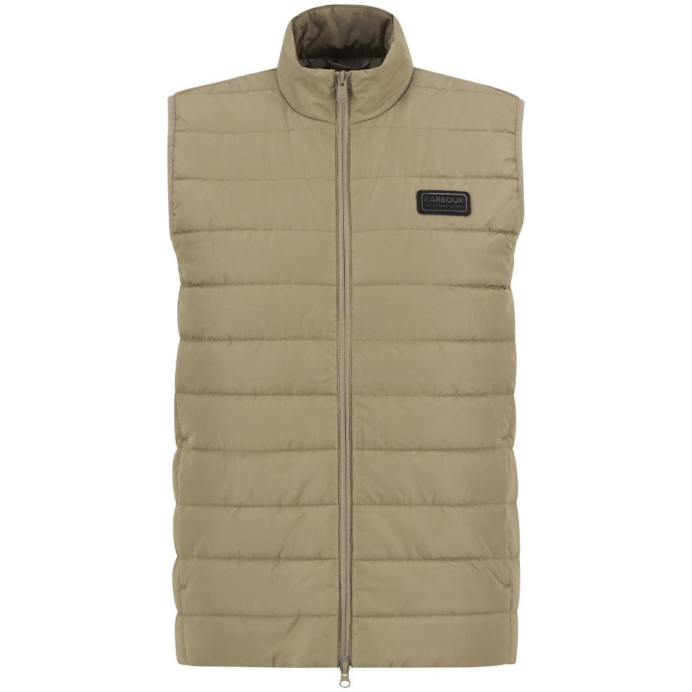 Barbour International Aldon Quilted Gilet Brindle