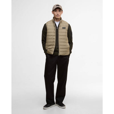 Barbour International Aldon Quilted Gilet Brindle