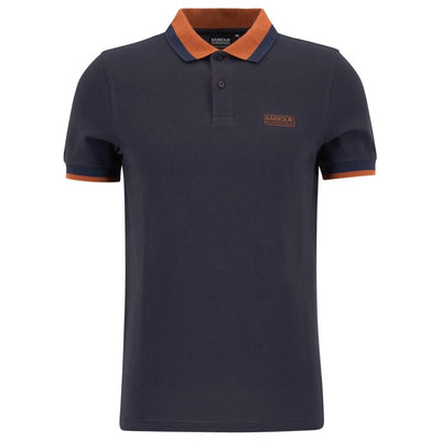 Barbour International Amped Polo Shirt Dark Navy