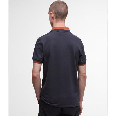 Barbour International Amped Polo Shirt Dark Navy