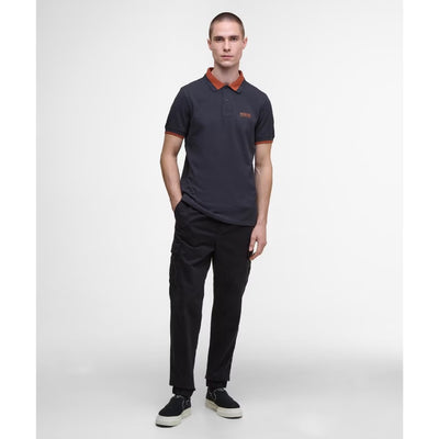Barbour International Amped Polo Shirt Dark Navy