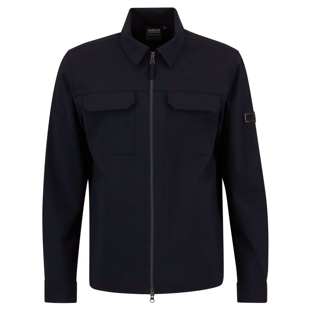 Barbour International Ash Overshirt Navy