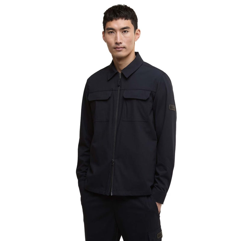 Barbour International Ash Overshirt Navy